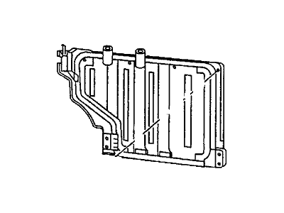 Honda 8-97084-585-1 Frame Assy., L. RR. Seat-Back