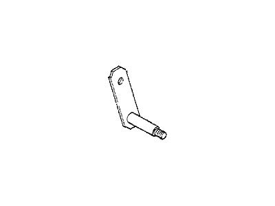 Honda 8-97023-145-1 Shackle, RR. Spring