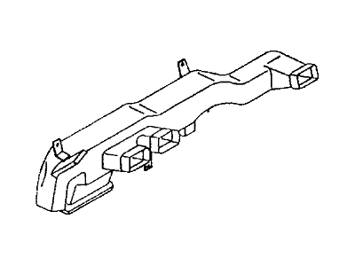 Honda 8-94331-646-0 Duct, Center