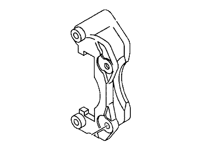 2000 Honda Passport Brake Caliper Bracket - 8-97065-356-0