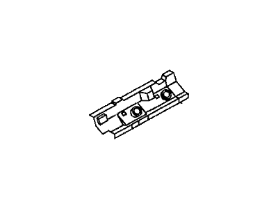 Honda 8-94325-395-4 Reinforcement, L. FR. Roof Rail