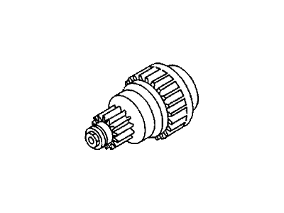 Honda 8-97041-427-0 Clutch, Pinion Starter