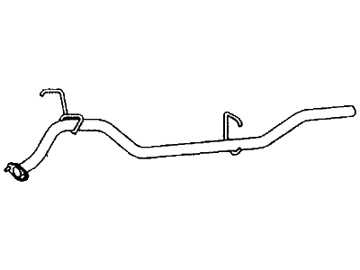 1994 Honda Passport Exhaust Pipe - 8-97063-724-1