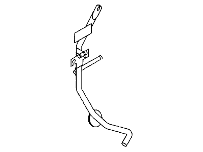 Honda 8-97131-722-0 Lever, Pedal Side