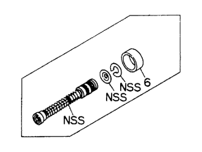 Honda Passport Clutch Master Repair Kit - 5-87831-659-0