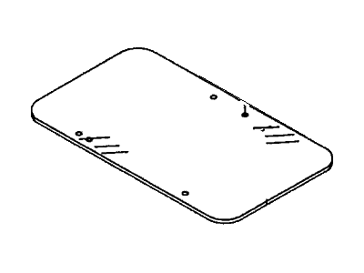 Honda 8-97130-021-0 Glass, Sunroof