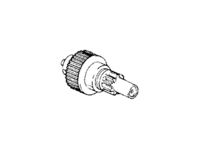 1990 Honda Prelude Starter Drive - 31204-PH3-006