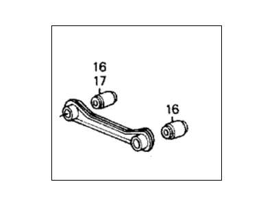 1989 Honda Accord Control Arm - 52360-SE0-A01