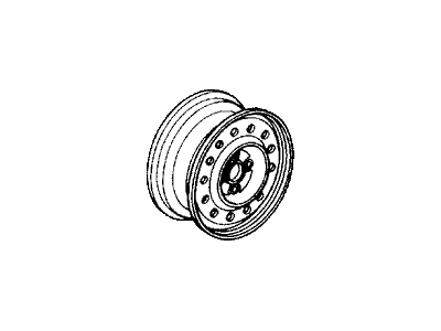 Honda 42700-SE0-952 Disk, Wheel (5.5-J X14)