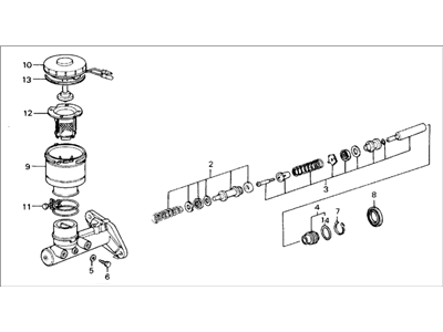 Honda 46100-SK7-J01 Master Cylinder Assembly