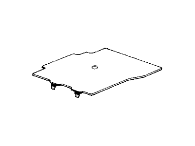 84521-SE3-020 Honda Lid, Spare Tire Illustration 1 of 1
