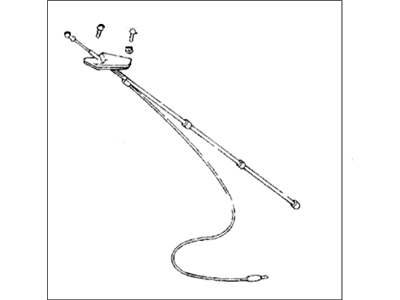 Honda 39150-SE0-A01 Antenna Assembly, Automatic Radio