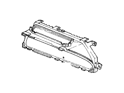 1988 Honda Accord Gauge Trim - 78155-SE3-003