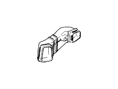 1987 Honda Accord Air Intake Coupling - 17243-PH3-900