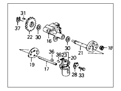 Honda 27300-PF4-642 Governor Assy.