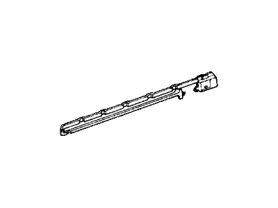 67261-SE0-A00ZZ Honda Stiffener, L. Door Skin (Upper) Illustration 1 of 1