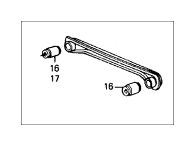 Honda 52355-SE0-A02 Arm B, Rear (Lower)