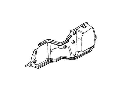 Honda 84651-SG7-A00ZC Garnish, L. Trunk Side *NH85L* (GRAY ELEVEN)