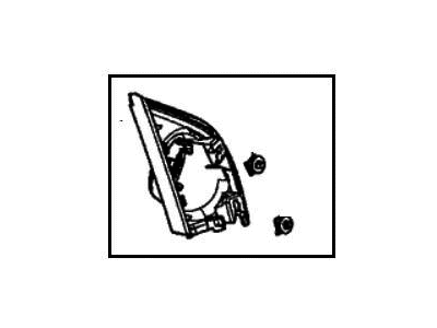 Honda 76220-TME-T01ZA GARNISH, R. DOOR MIRROR *NH900L* (DEEP BLACK)