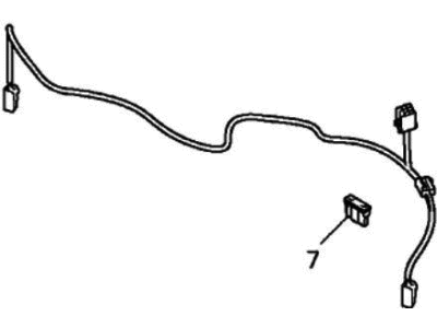Honda 08E12-TLA-10030 Blade Fuse (2A) (Low-Profile)