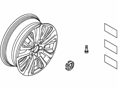 Honda CR-V Rims - 08W19-TLA-100A