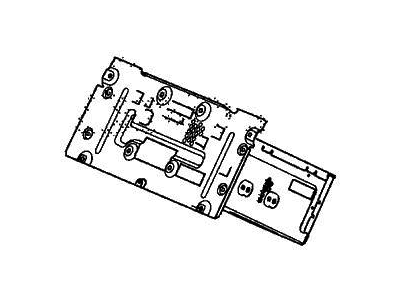 Honda 39100-TLA-A22RM AUDIO UNIT,BASE