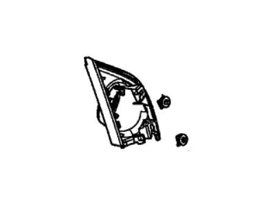 Honda 76270-TME-T01ZA GARNISH, L. DOOR MIRROR *NH900L* (DEEP BLACK)