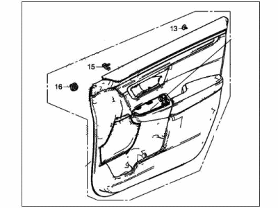 Honda 83550-TLA-A41ZA