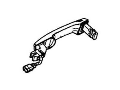 Honda 72181-TME-T71ZD Handle, Left Front (Lunar Silver Metallic) (Smart)