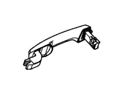 Honda 72181-TME-T81ZD Handle, Driver Side (Lunar Silver Metallic)
