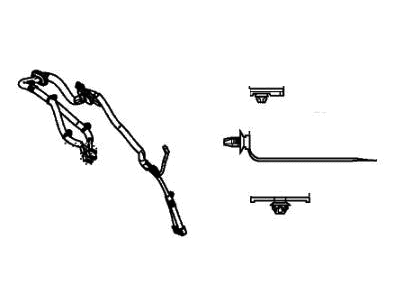 Honda 32129-TLA-A10 Sub-Wire, L. Tailgate