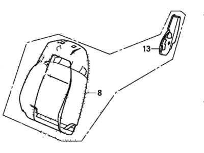 2017 Honda CR-V Seat Cushion - 81522-TMC-A01