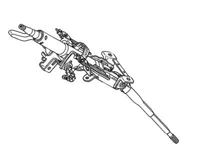 Honda 53200-SLN-A01 Column Assembly, Steering