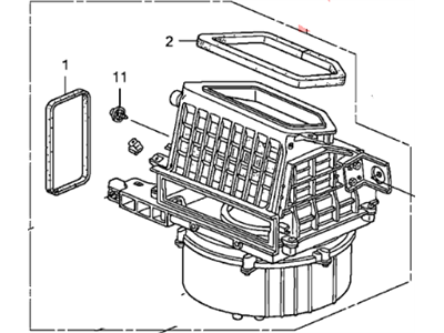 Honda 79305-SAA-G02 Blower Sub-Assy.