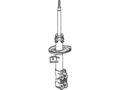 Honda 51606-SLN-A03 Shock Absorber Unit, Left Front