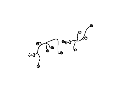 Honda 32753-SAA-E60 Wire Harness, RR. Door