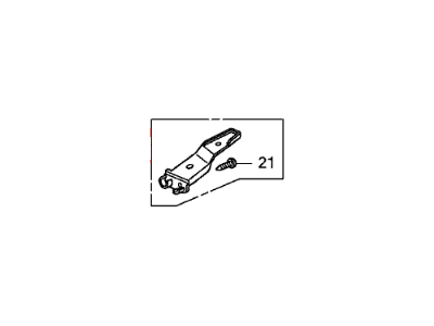 Honda 06100-SLN-A01 Leg Kit A, R. Headlight Mounting