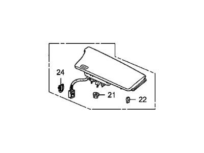 2008 Honda Fit Air Bag - 77820-SLN-A22ZA