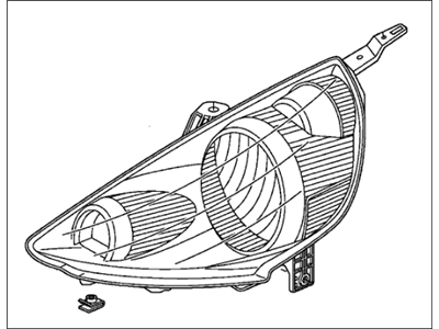 2008 Honda Fit Headlight - 33101-SLN-A01ZG