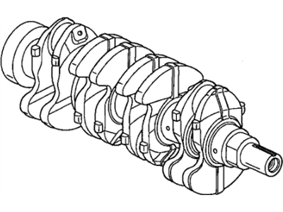 Honda Fit Crankshaft - 13310-PWC-000
