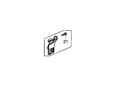 Honda 06100-SLN-A21 Leg Kit C, R. Headlight Mounting