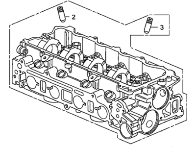 2008 Honda Fit Cylinder Head - 12200-PWC-040