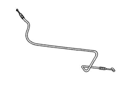 Honda 74130-SLN-A01 Wire, Hood