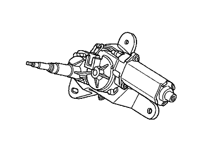 Honda 76710-SAA-004 Motor, Rear Windshield Wiper