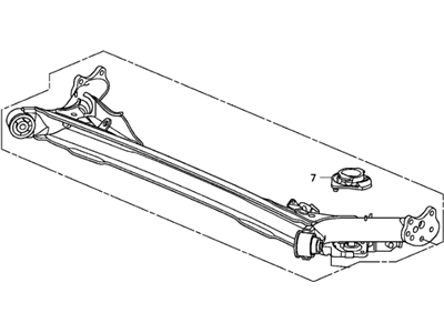 Honda 42100-SLN-010 Beam Assembly, Rear Axle