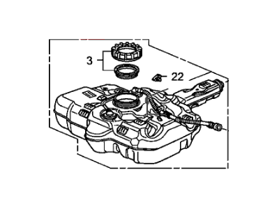 Honda 17044-SLN-A02