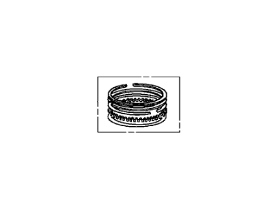 2008 Honda Fit Piston Rings - 13011-PWC-J01