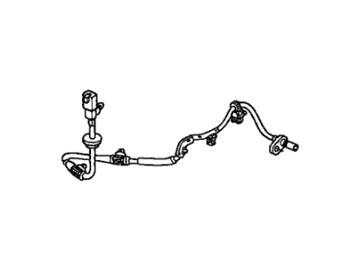 Honda 57475-SLN-A01 Sensor Assembly, Left Rear