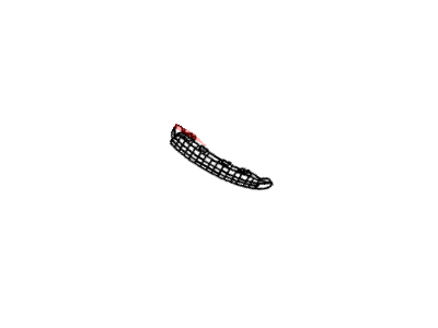 Honda 71146-SLN-A00 Beam, L. FR. Bumper (Upper)