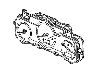 Honda Fit Instrument Cluster - 78120-SLN-A11